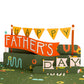 Happy Father's Day Banner Pop-Up Card
