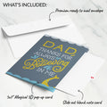 Dad You're a Legend Loch Ness Monster Pop-Up Card