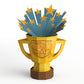 World’s Greatest Dad Card with Mini Pop-Up Trophy Gift