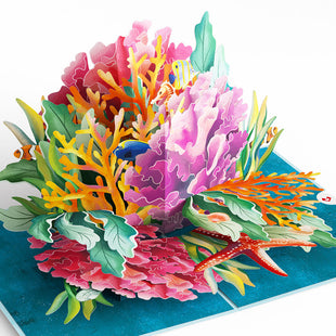 Coral Reef Wonders Thank You Pop-Up Card and Sentiment Set