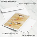 Seaside Sandcastle Pop-Up Card