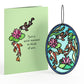 Quiet Moment Koi Pond Suncatcher Card