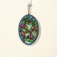 Quiet Moment Koi Pond Suncatcher Card