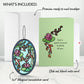Quiet Moment Koi Pond Suncatcher Card
