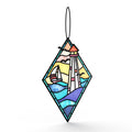 Sunshine and Sea Breezes Lighthouse Suncatcher Card