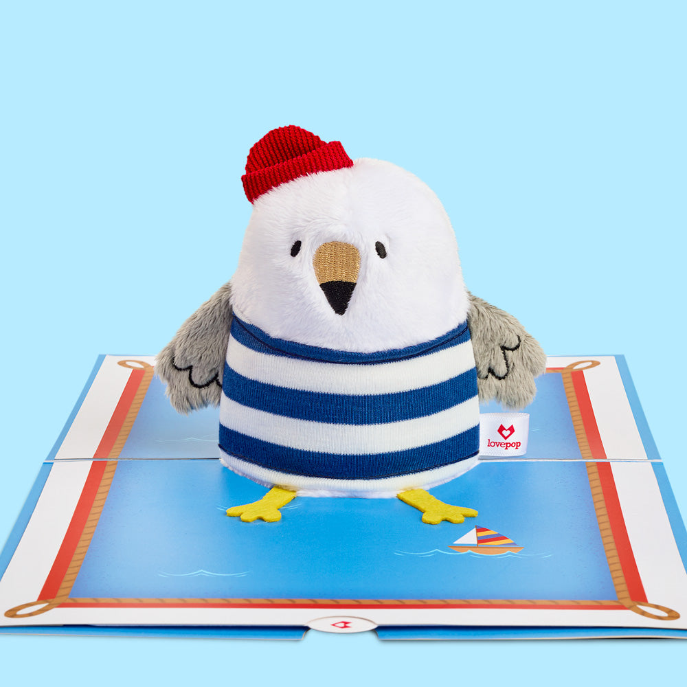 'Ahoy There' Plushpop Card