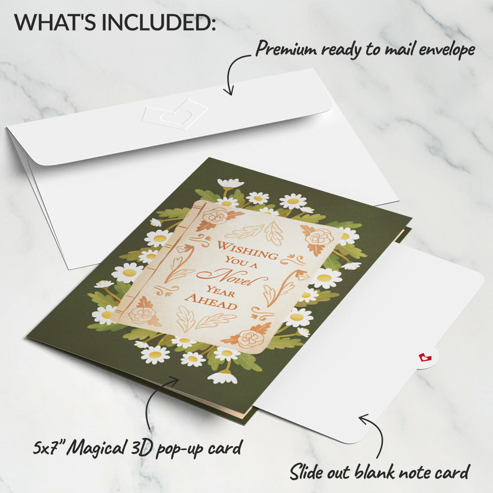 Cheers to a New Chapter Birthday Pop-Up Card