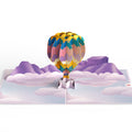 Adventure Awaits Hot Air Balloon Pop-Up Card