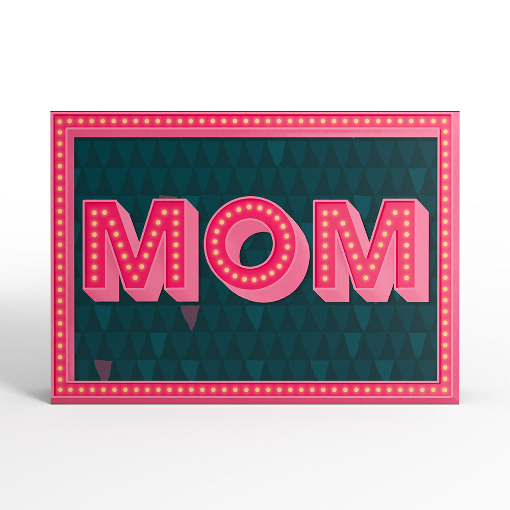 Hope Your Mother's Day Is Lit Light-Up Pop-Up Card