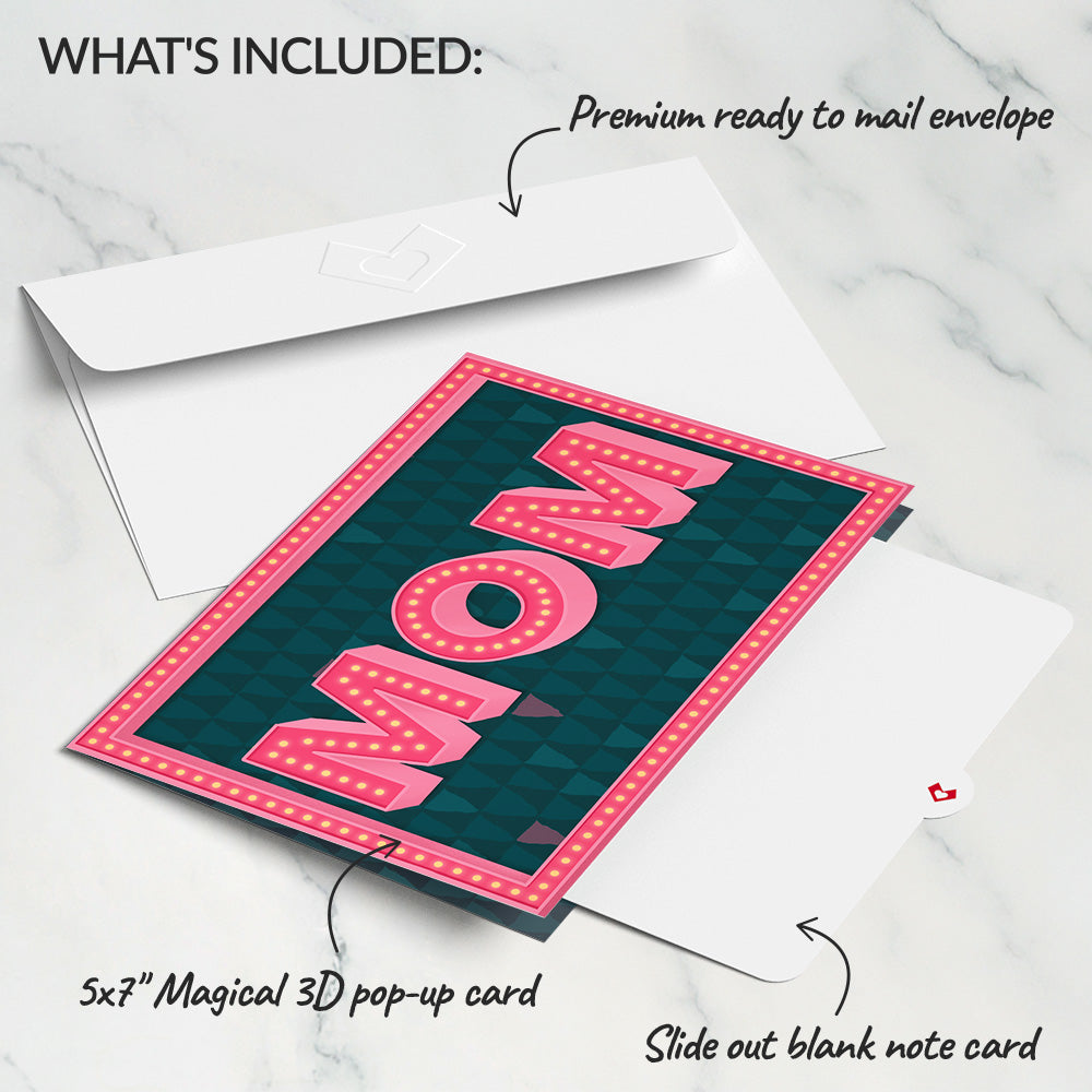 Hope Your Mother's Day Is Lit Light-Up Pop-Up Card