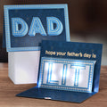 Hope Your Father's Day Is Lit Light-Up Pop-Up Card
