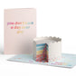 You Don't Look a Day Over Gay Birthday Pop-Up Card