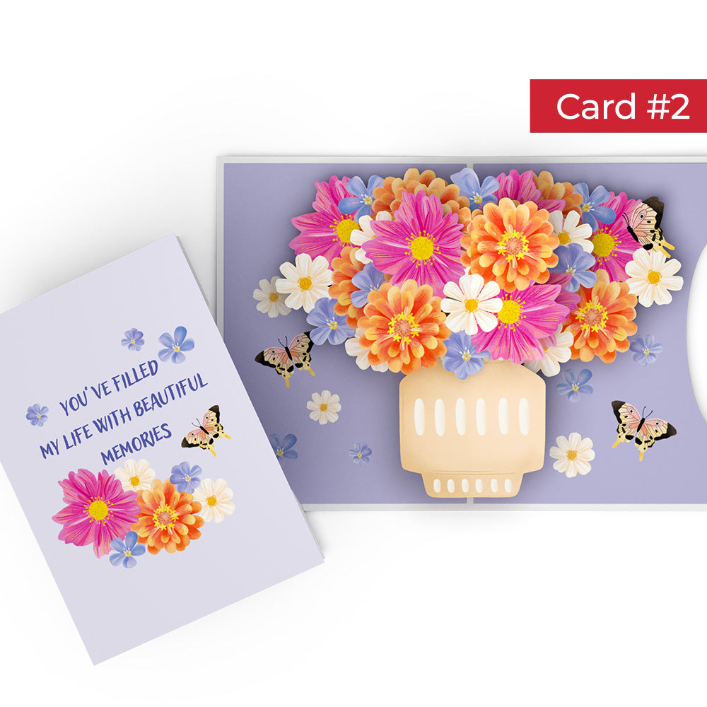 Beautiful Mother’s Day 4-in-1 Nesting Card