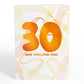 Good Times, Good Vibes 30th Birthday Pop-Up Card