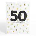 Fifty and Fearless 50th Birthday Pop-Up Card