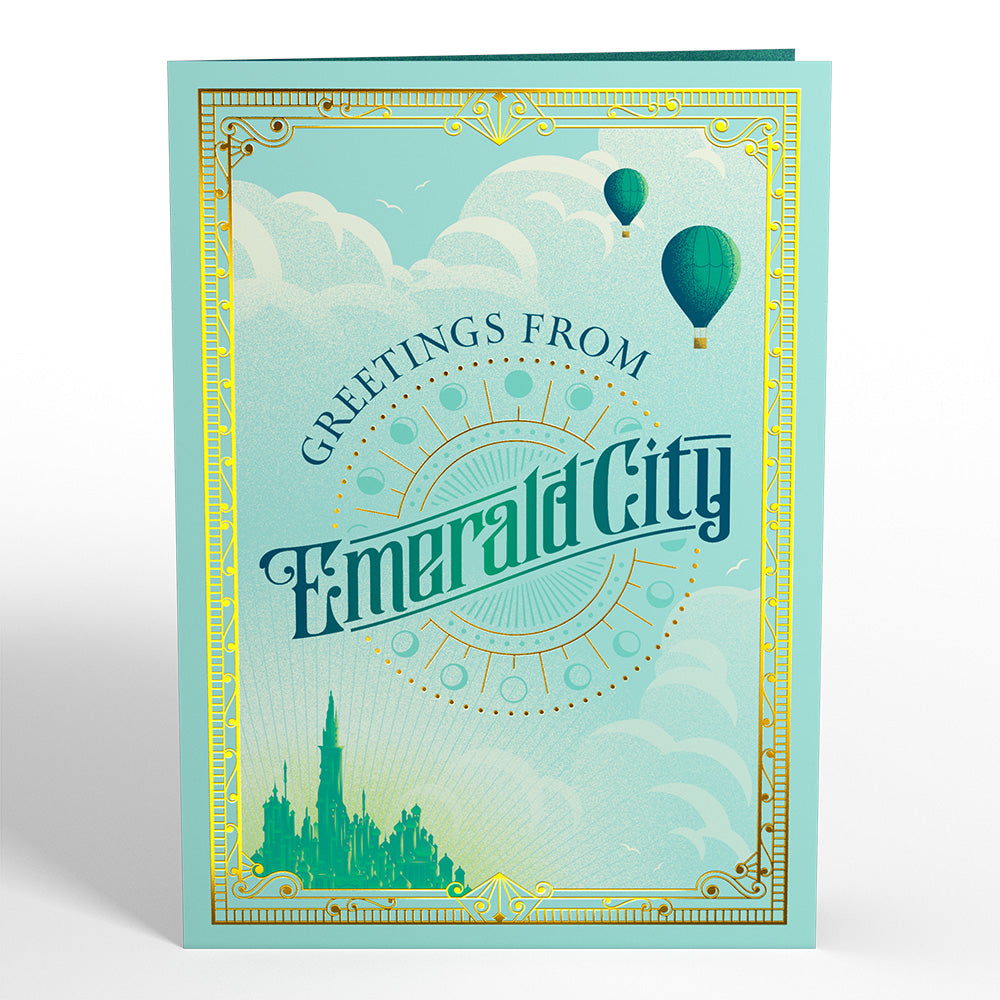 Wicked Greetings from Emerald City Pop-Up Card