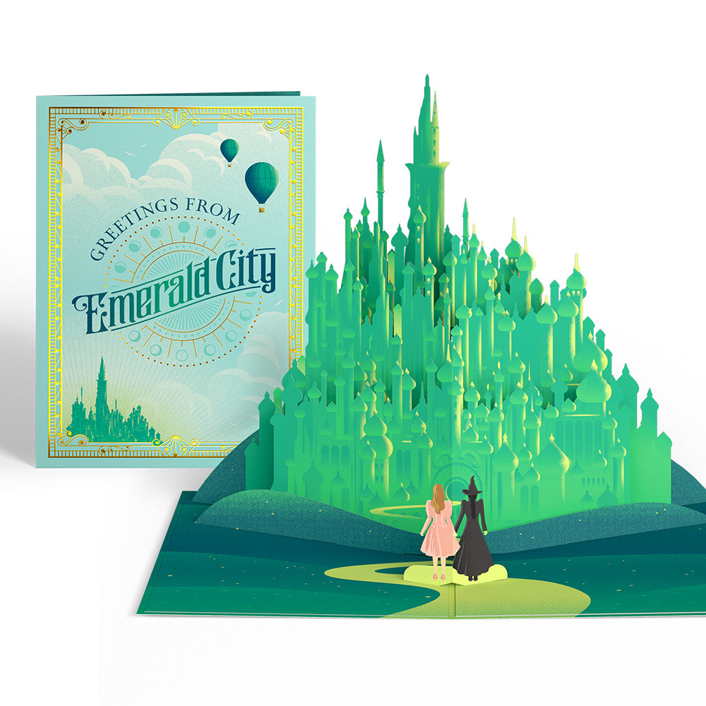 Wicked Greetings from Emerald City Pop-Up Card