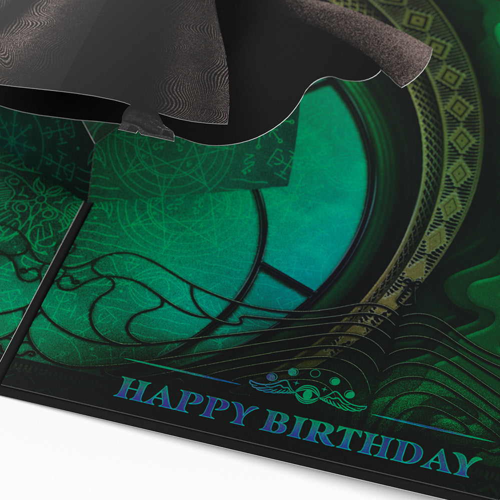 Wicked Defy Gravity Birthday Pop-Up Card