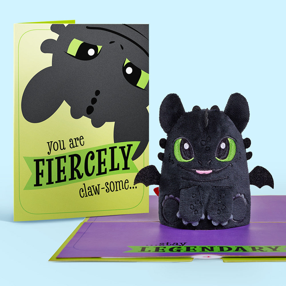 How to Train Your Dragon 'Fiercely Claw-some' Plushpop Card