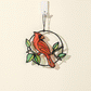 Sign of Love Cardinal Suncatcher Card