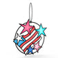 Let Freedom Shine Suncatcher Card