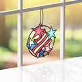 Let Freedom Shine Suncatcher Card