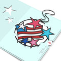 Let Freedom Shine Suncatcher Card