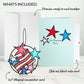 Let Freedom Shine Suncatcher Card