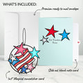 Let Freedom Shine Suncatcher Card