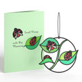 Small Things with Big Meaning Ladybug Suncatcher Card