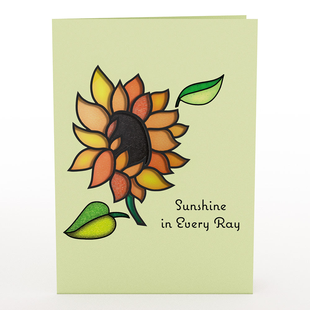 Sunshine in Every Ray Suncatcher Card