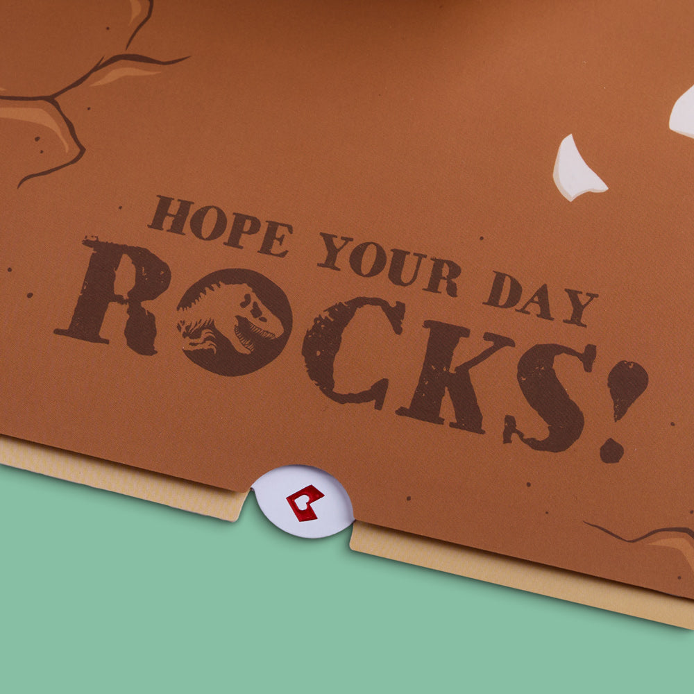 Jurassic World: Rebirth Hope Your Day Rocks Plushpop Card