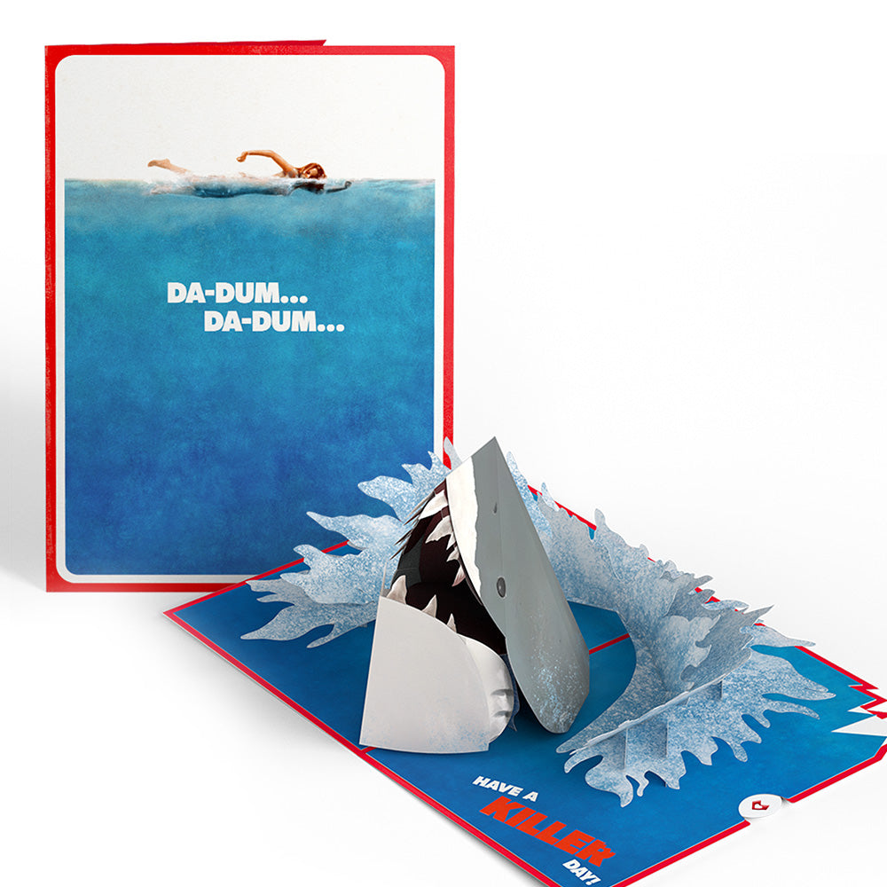 Jaws Have a Killer Day Pop-Up Card