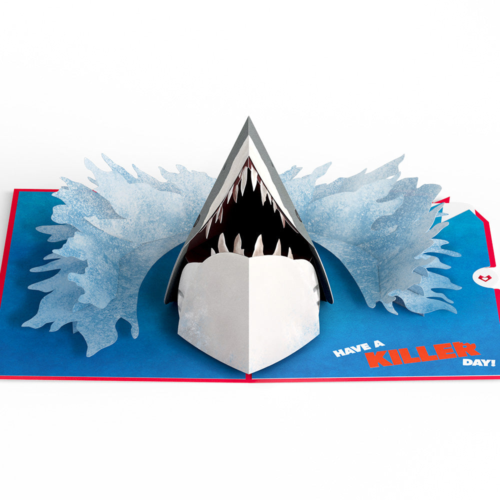 Jaws Have a Killer Day Pop-Up Card