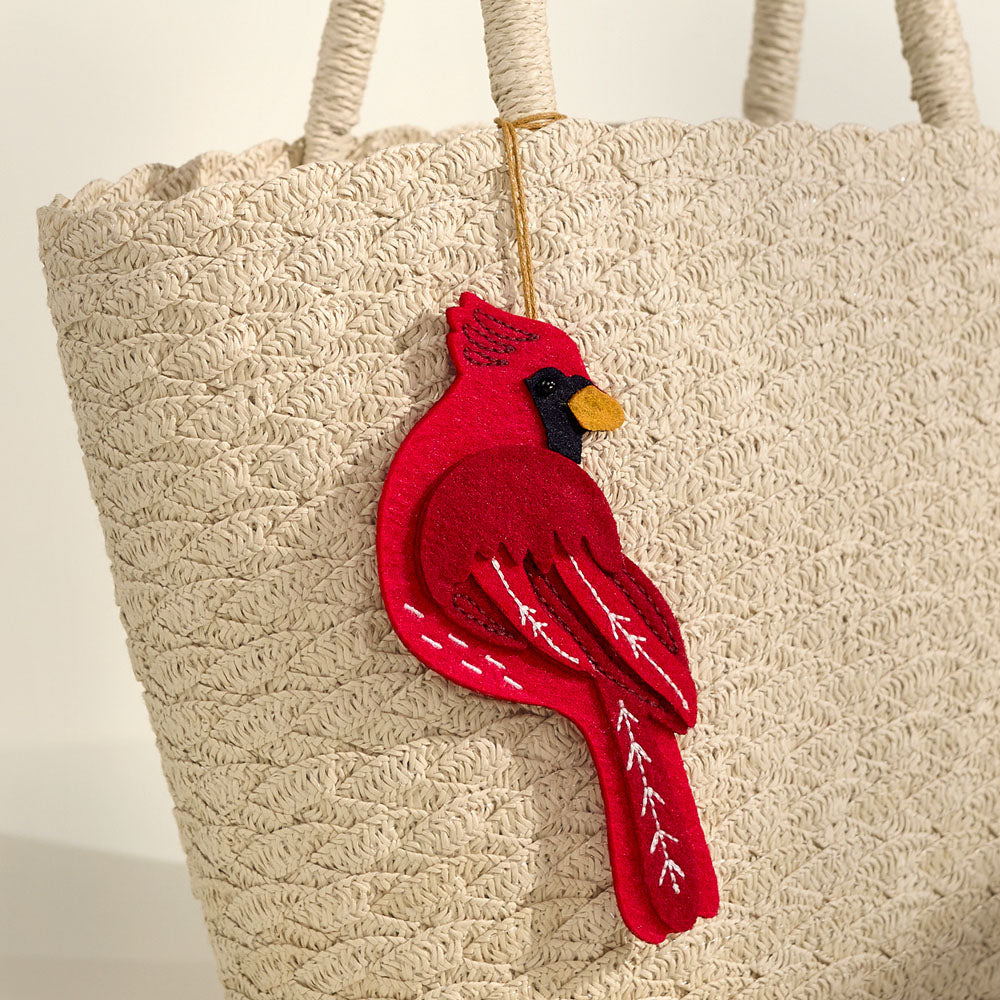 Cheerful Cardinal HeartFelt Charm Card™