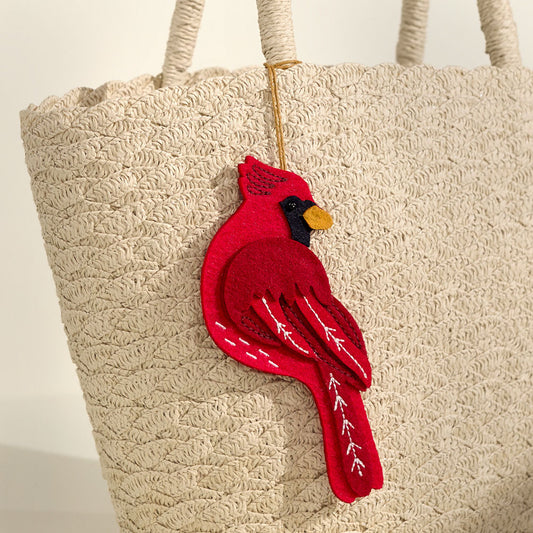 Cheerful Cardinal HeartFelt Charm Card™