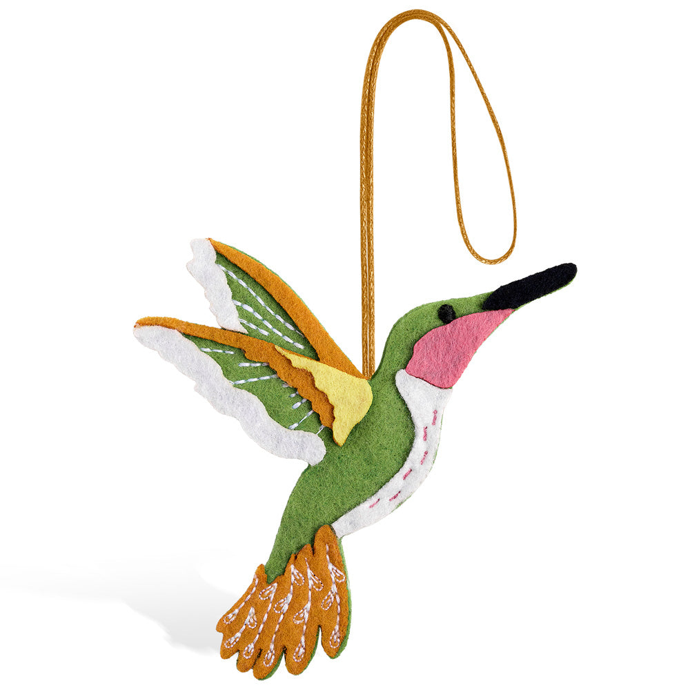 Serene Hummingbird HeartFelt Charm Card™