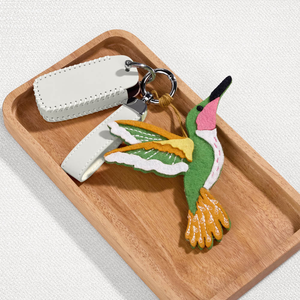 Serene Hummingbird HeartFelt Charm Card™