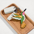 Serene Hummingbird HeartFelt Charm Card™