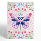 Dazzling Butterfly HeartFelt Charm Card™