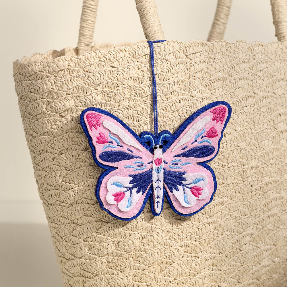 Dazzling Butterfly HeartFelt Charm Card™