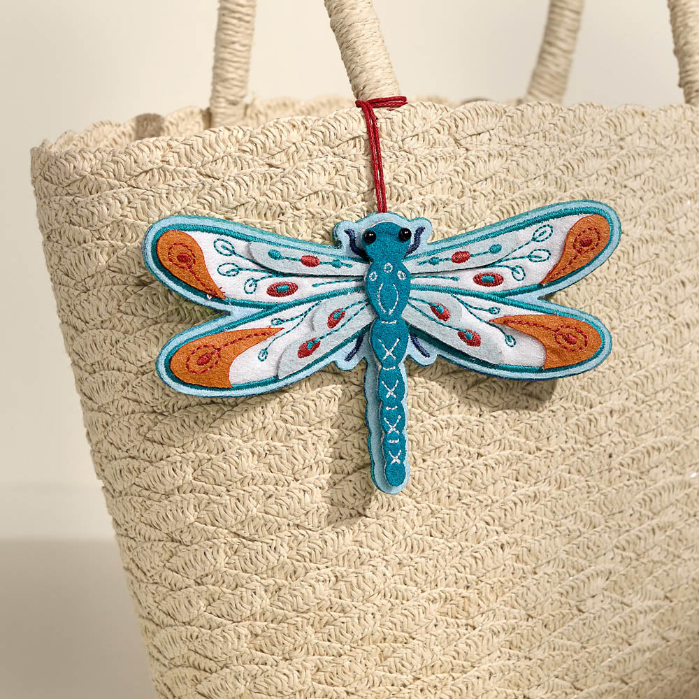 Peaceful Dragonfly HeartFelt Charm Card™