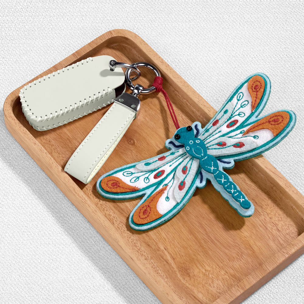 Peaceful Dragonfly HeartFelt Charm Card™