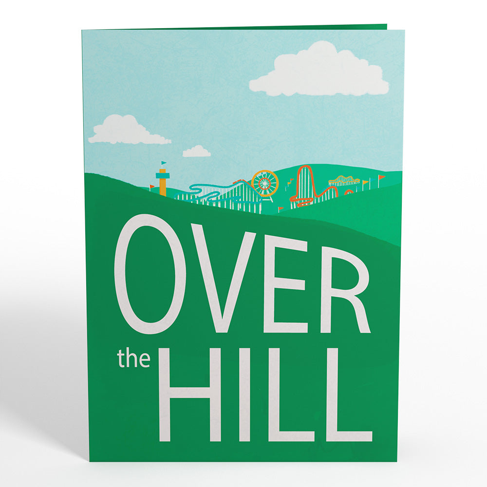 Over the Hill Birthday Pop-Up Card