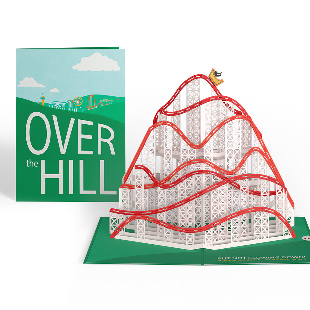 Over the Hill Birthday Pop-Up Card