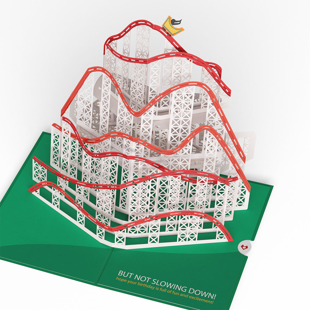 Over the Hill 70th Birthday Pop-Up Card and Sentiment Set