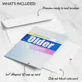 Still No Dentures Birthday Pop-Up Card