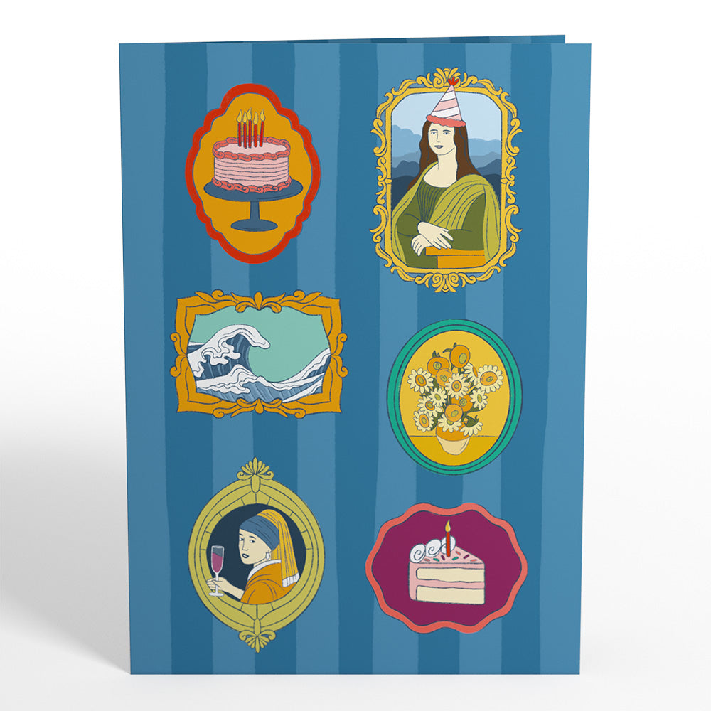 Happy Birthday to a True Masterpiece Pop-Up Card