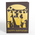 Party Animals Birthday Pop-Up Card