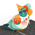 ‘That’s Coo’ Funny Pigeon Birthday Pop-Up Card